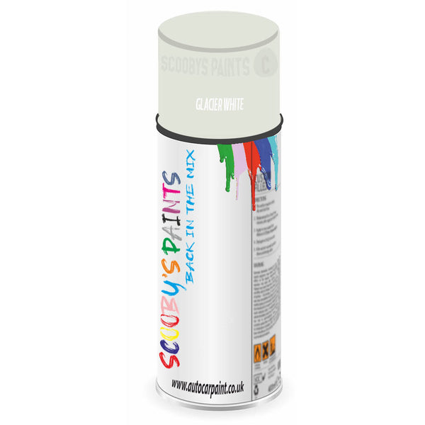 Mixed Paint For Austin Princess Glacier White Aerosol Spray A2