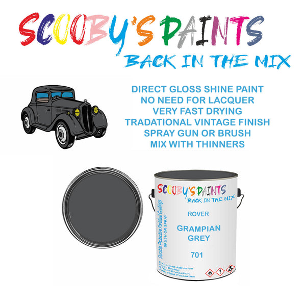Mixed Paint For Mg Mgc Gt, Grampian Grey, Code: 701, Silver-Grey – Auto ...