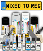 Mixed By Reg Aerosol Touch Up Kits VIN Registration Paint Mix To Code OEM Colours Car Automotive Van Bus Motorbike