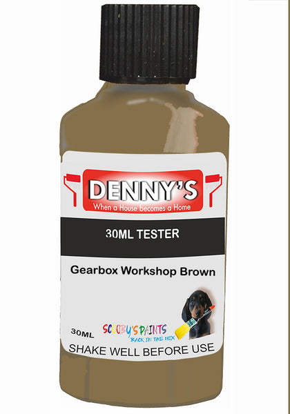 Denny's Chalk Paint For Furniture Colour- Mocha Hazel Driftwood Brown - Matte Scuffproof Refresh