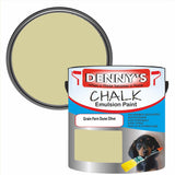 Denny's Chalk Paint For Furniture Colour- Grain Fern Dune Olive - Matte Scuffproof Refresh