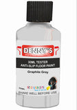 Denny's Floor Paint For Grip Coating Colour- Graphite Grey - Anti-Slip Hardwearing Safe