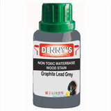 Denny's Stain Paint For Fences Colour- Graphite Lead Grey - Weatherproof Uv-Safe Protect