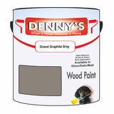 Denny's Wood Paint For Decking Colour- Gravel Graphite Grey - Anti-Slip Weatherproof Durable