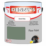Denny's Floor Paint For Commercial Areas Colour- Gravel Grey - High-Traffic Anti-Slip Hardwearing