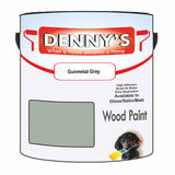Denny's Wood Paint For Decking Colour- Gunmetal Grey - Anti-Slip Weatherproof Durable