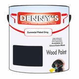Denny's Wood Paint For Decking Colour- Gunmetal Plated Grey - Anti-Slip Weatherproof Durable