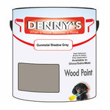 Denny's Wood Paint For Decking Colour- Gunmetal Shadow Grey - Anti-Slip Weatherproof Durable