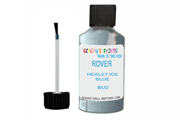 Mixed Paint For Rover Vitesse, Healey Ice Blue, Touch Up, Bu2