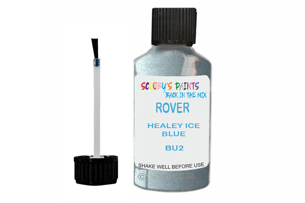 Mixed Paint For Triumph Tr4, Healey Ice Blue, Touch Up, Bu2