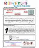 HONOLULU BLUE Aerosol Spray Paint Code BU42 Classic Rover Model Vitesse Automotive Restorative Paint Vehicle Touch-Up Rover BU42 Paint Car Restoration DIY Auto Painting Classic Car Refinishing High-Quality Spray Paint Automotive Finish Vehicle Restoration Supplies Custom Car Paint Auto Body Paint Aerosol Can Automotive Refinishing Paint for Classic Cars