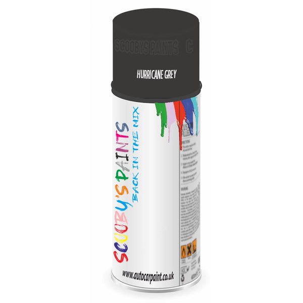 Mixed Paint For Mg Montego Hurricane Grey Aerosol Spray A2