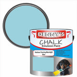 Denny's Chalk Paint For Ceilings Colour- Harbour Evening Moonlight Blue - Matte Stain-Hide Ceiling