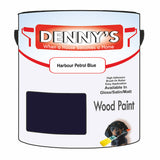 Denny's Wood Paint For Decking Colour- Harbour Petrol Blue - Anti-Slip Weatherproof Durable
