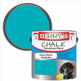 Denny's Chalk Paint For Cabinets Colour- Harbour Reflection Shoreline Blue - Matte Scuffproof Easy-Clean