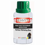 Denny's Stain Paint For Fences Colour- Harbour Workshop Blue - Weatherproof Uv-Safe Protect