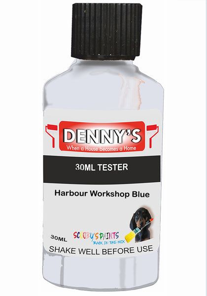 Denny's Chalk Paint For Furniture Colour- Lagoon Storm Blue - Matte Scuffproof Refresh