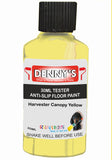 Denny's Floor Paint For Grip Coating Colour- Harvester Canopy Yellow - Anti-Slip Hardwearing Safe