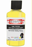 Denny's Floor Paint For Grip Coating Colour- Harvester Safety Yellow - Anti-Slip Hardwearing Safe