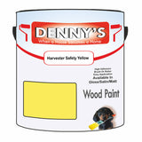 Denny's Wood Paint For Decking Colour- Harvester Safety Yellow - Anti-Slip Weatherproof Durable