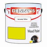 Denny's Wood Paint For Decking Colour- Harvester Yellow - Anti-Slip Weatherproof Durable