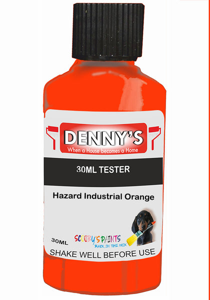 Denny's Chalk Paint For Furniture Colour- Clay Terracotta Rust Orange - Matte Scuffproof Refresh