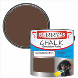 Denny's Chalk Paint For Furniture Colour- Hearth Saddle Fawn Brown - Matte Scuffproof Refresh