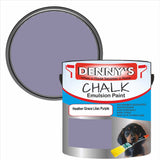 Denny's Chalk Paint For Furniture Colour- Heather Grace Lilac Purple - Matte Scuffproof Refresh