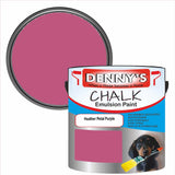 Denny's Chalk Paint For Furniture Colour- Heather Petal Purple - Matte Scuffproof Refresh