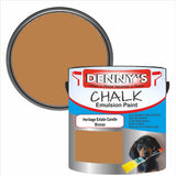Denny's Chalk Paint For Cabinets Colour- Heritage Estate Candle Bronze - Matte Scuffproof Easy-Clean