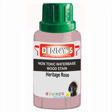 Denny's Stain Paint For Fences Colour- Heritage Rose - Weatherproof Uv-Safe Protect