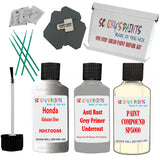 Honda Alabaster Silver Car Detailing Paint and polish finishing kit