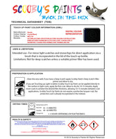 Instructions for use Honda Crystal Black Car Paint