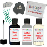 Honda Crystal Black Car Detailing Paint and polish finishing kit