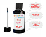 Honda Crystal Black Paint Code NH731P