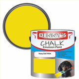 Denny's Chalk Paint For Furniture Colour- Honey Gold Yellow - Matte Scuffproof Refresh