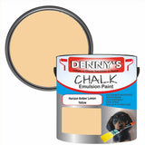 Denny's Chalk Paint For Ceilings Colour- Horizon Amber Lemon Yellow - Matte Stain-Hide Ceiling