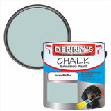 Denny's Chalk Paint For Ceilings Colour- Horizon Mist Blue - Matte Stain-Hide Ceiling