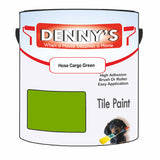 Denny's Tile Paint For Commercial Areas Colour- Hose Cargo Green - High-Traffic Durable Easy-Clean