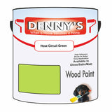 Denny's Wood Paint For Decking Colour- Hose Circuit Green - Anti-Slip Weatherproof Durable