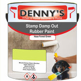 Denny's Waterpoof Paint For Stamp Out Damp Colour- Hose Forest Green - Damp-Block Mould-Safe Breathable
