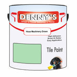 Denny's Tile Paint For Bathroom Tile Colour- Hose Machinery Green - Moistureproof Easy-Clean Makeover