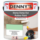 Denny's Waterpoof Paint For Stamp Out Damp Colour- Hose Machinery Green - Damp-Block Mould-Safe Breathable