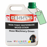 Denny's Stain Paint For Fences Colour- Hose Machinery Green - Weatherproof Uv-Safe Protect