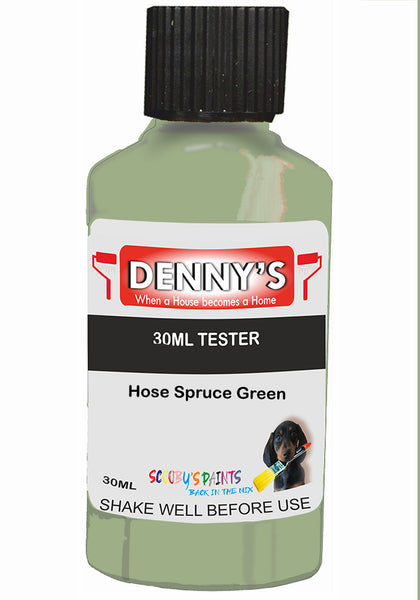 Denny's Chalk Paint For Furniture Colour- Forest Eucalyptus Olive Green - Matte Scuffproof Refresh
