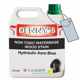Denny's Stain Paint For Fences Colour- Hydraulic Aero Blue - Weatherproof Uv-Safe Protect