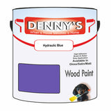 Denny's Wood Paint For Decking Colour- Hydraulic Blue - Anti-Slip Weatherproof Durable
