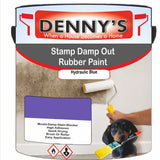 Denny's Waterpoof Paint For Stamp Out Damp Colour- Hydraulic Blue - Damp-Block Mould-Safe Breathable