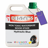 Denny's Stain Paint For Fences Colour- Hydraulic Blue - Weatherproof Uv-Safe Protect