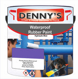 Denny's Waterpoof Paint For Pools Colour- Hydraulic Blue - Water-Seal Chlorine-Tough Anti-Slip